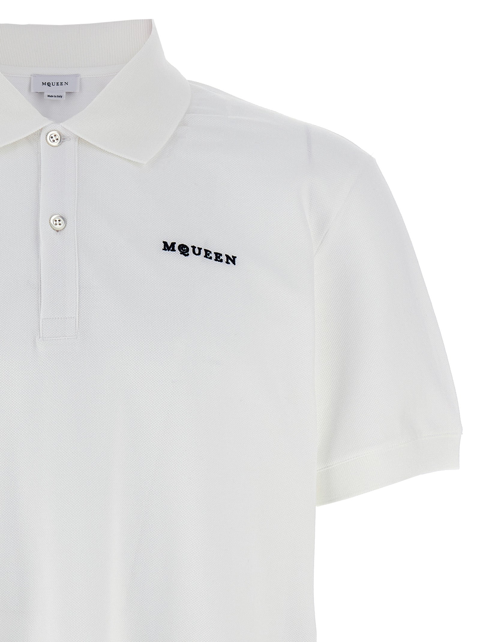 Bicolor Cotton Polo Shirt