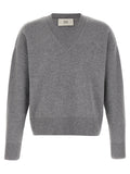 Gray Wool Cardigan