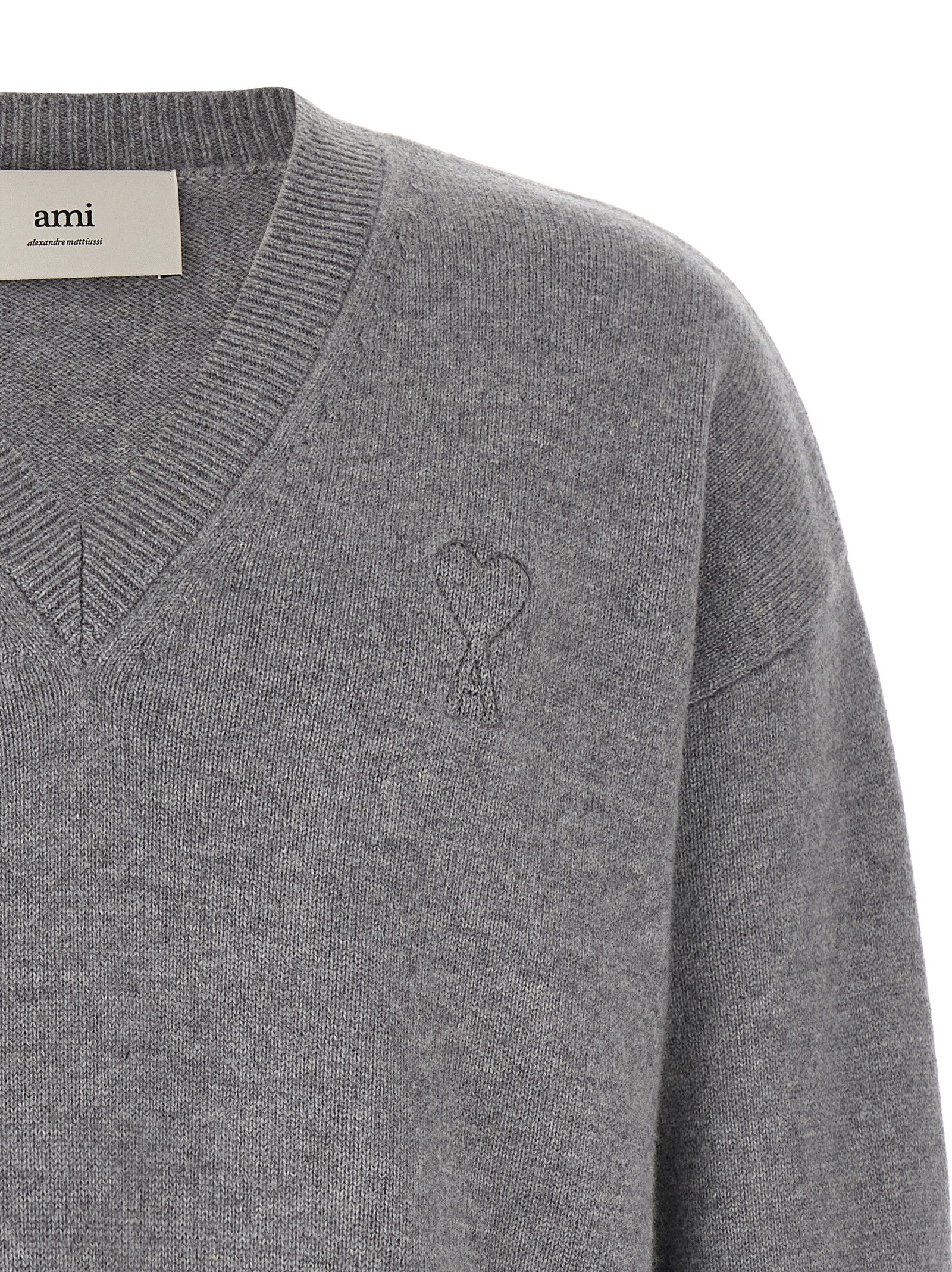 Gray Wool Cardigan