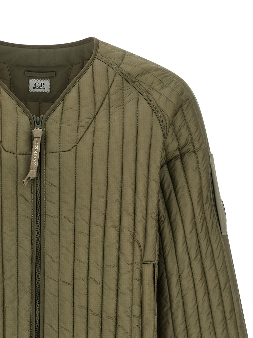 Bicolor Polyester Shell Jacket