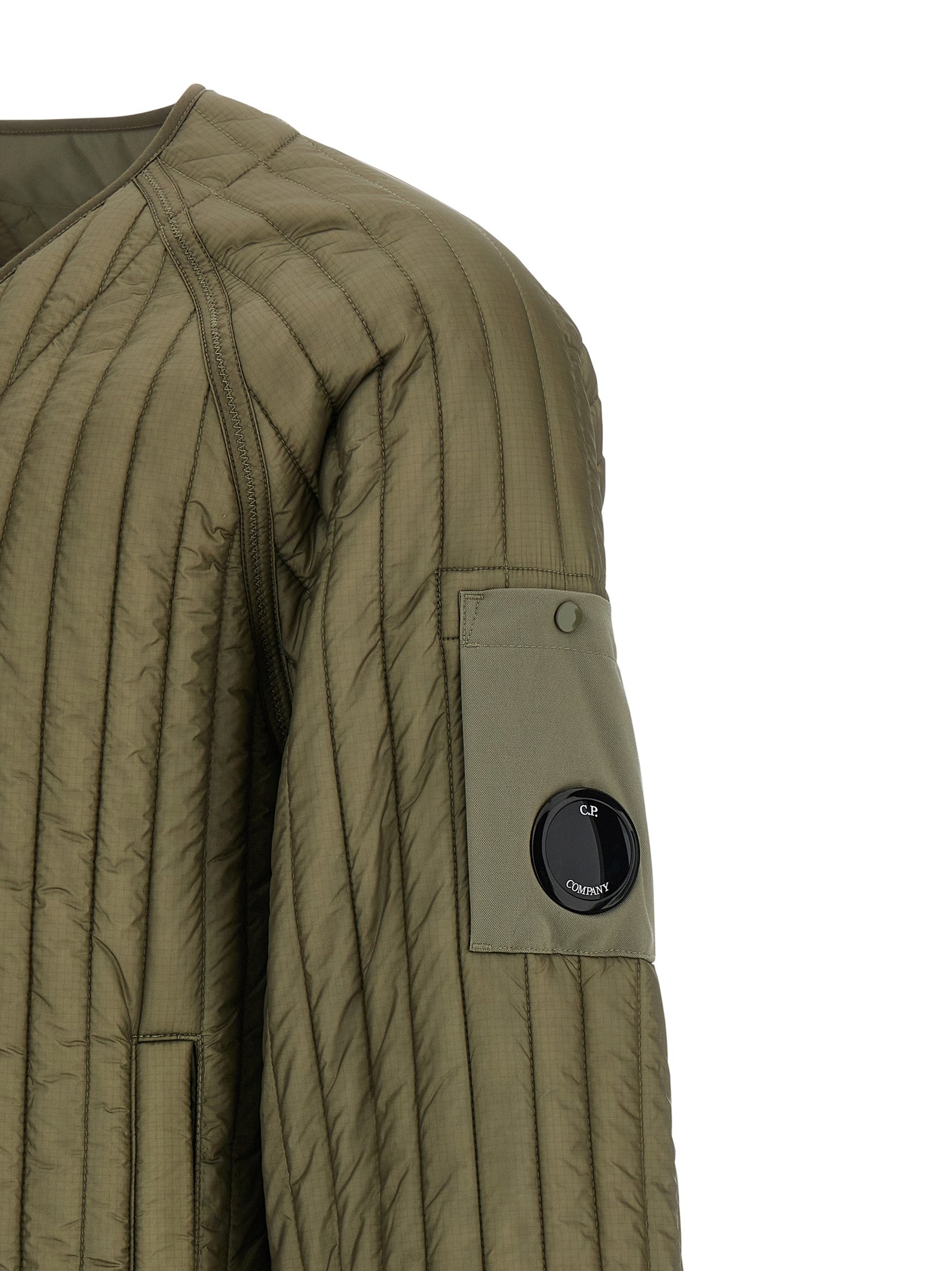 Bicolor Polyester Shell Jacket
