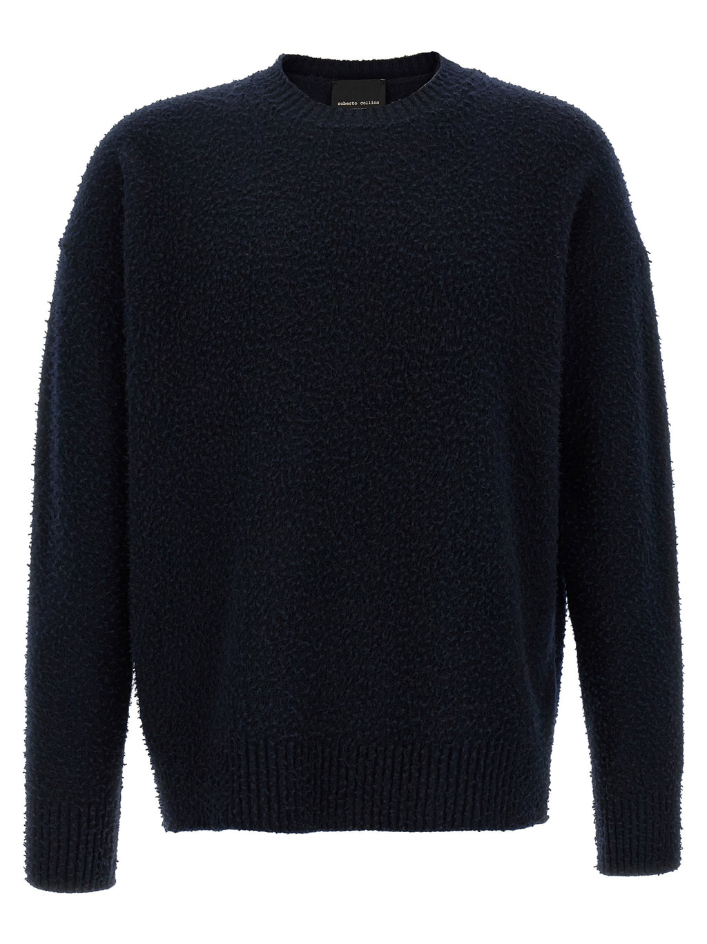 Blue Merino Wool Cardigan