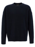Blue Merino Wool Cardigan
