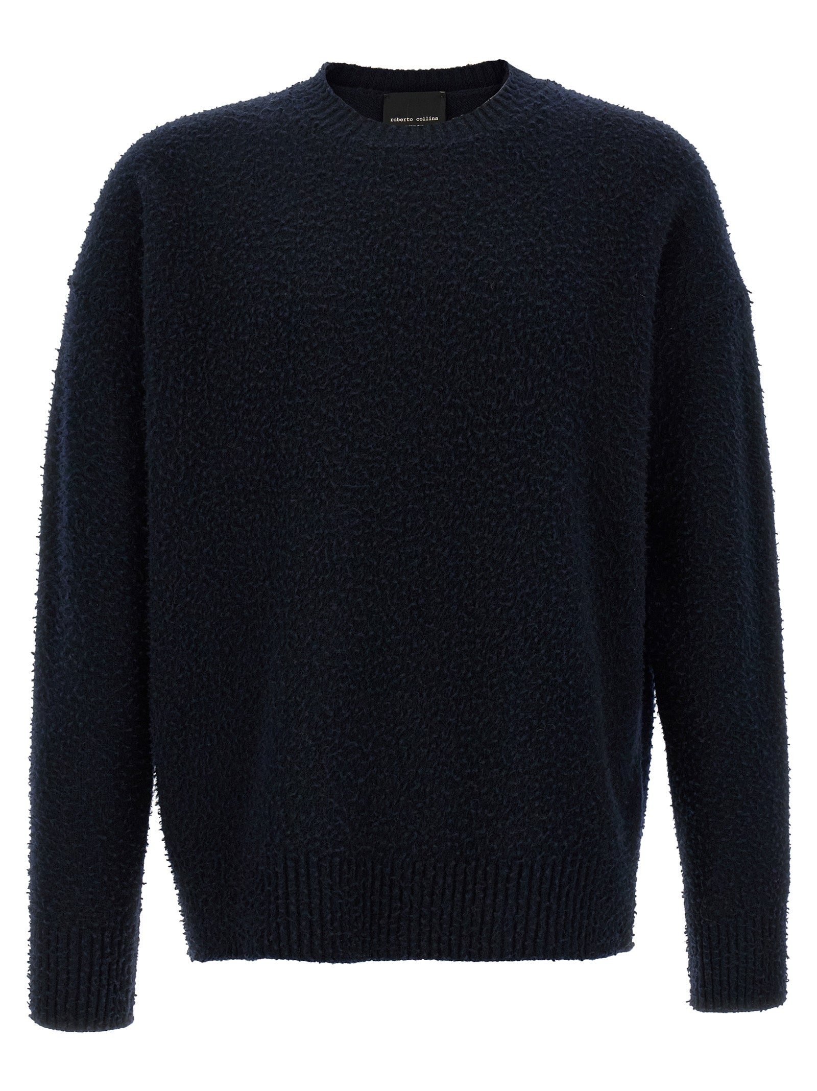 Blue Merino Wool Cardigan