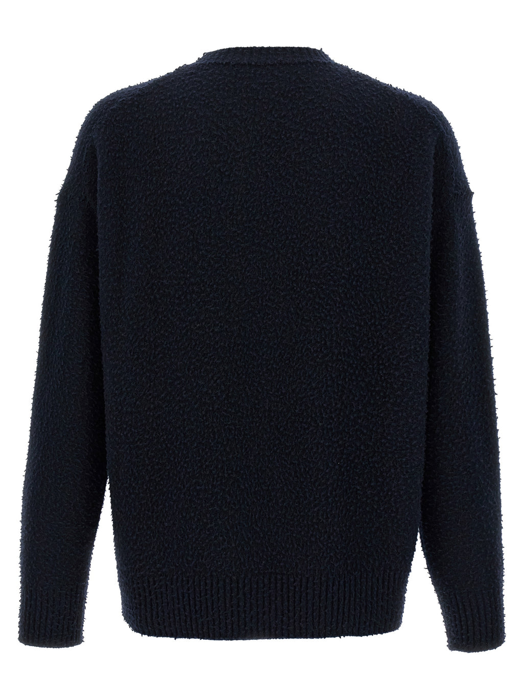 Blue Merino Wool Cardigan