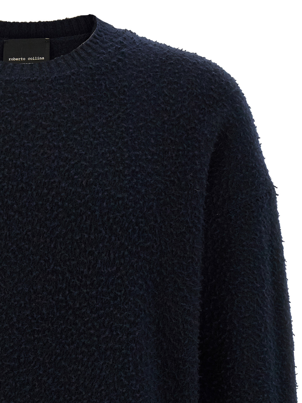 Blue Merino Wool Cardigan