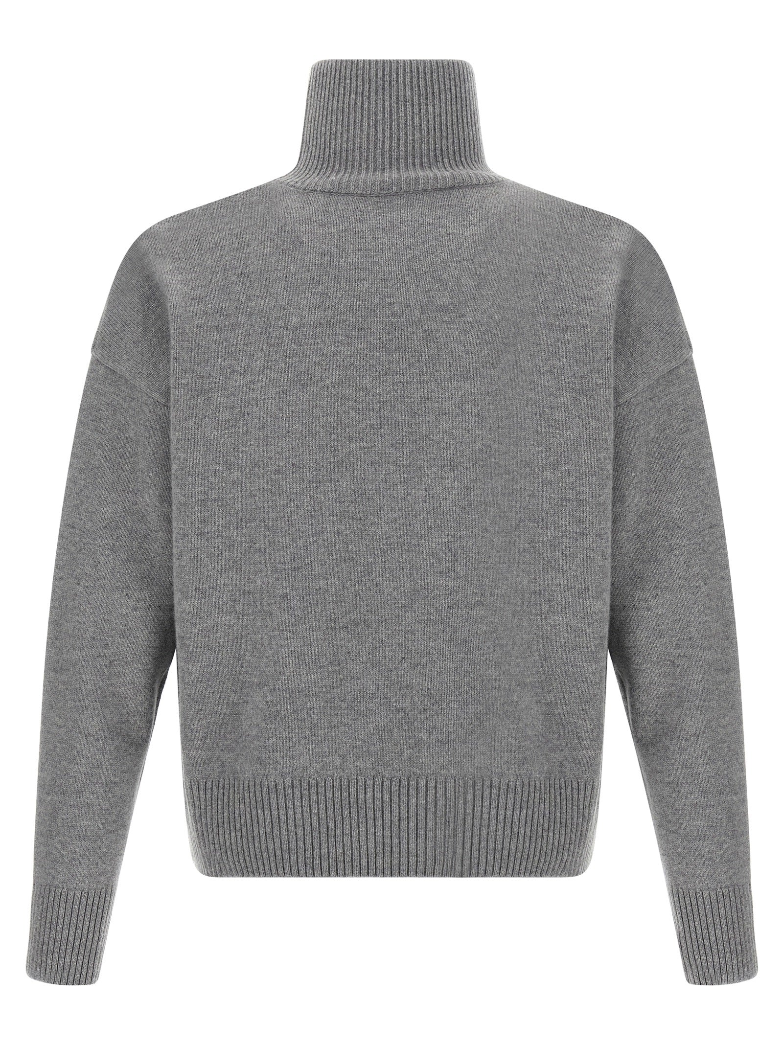 Gray Wool Cardigan
