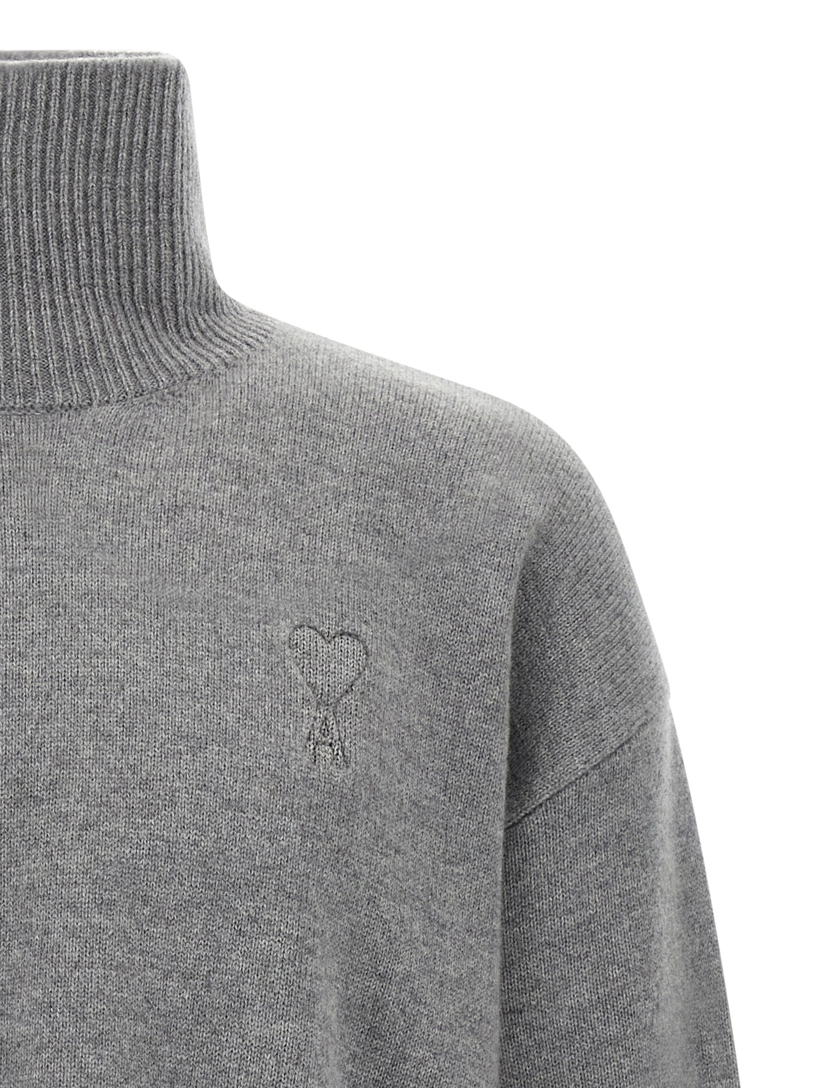 Gray Wool Cardigan