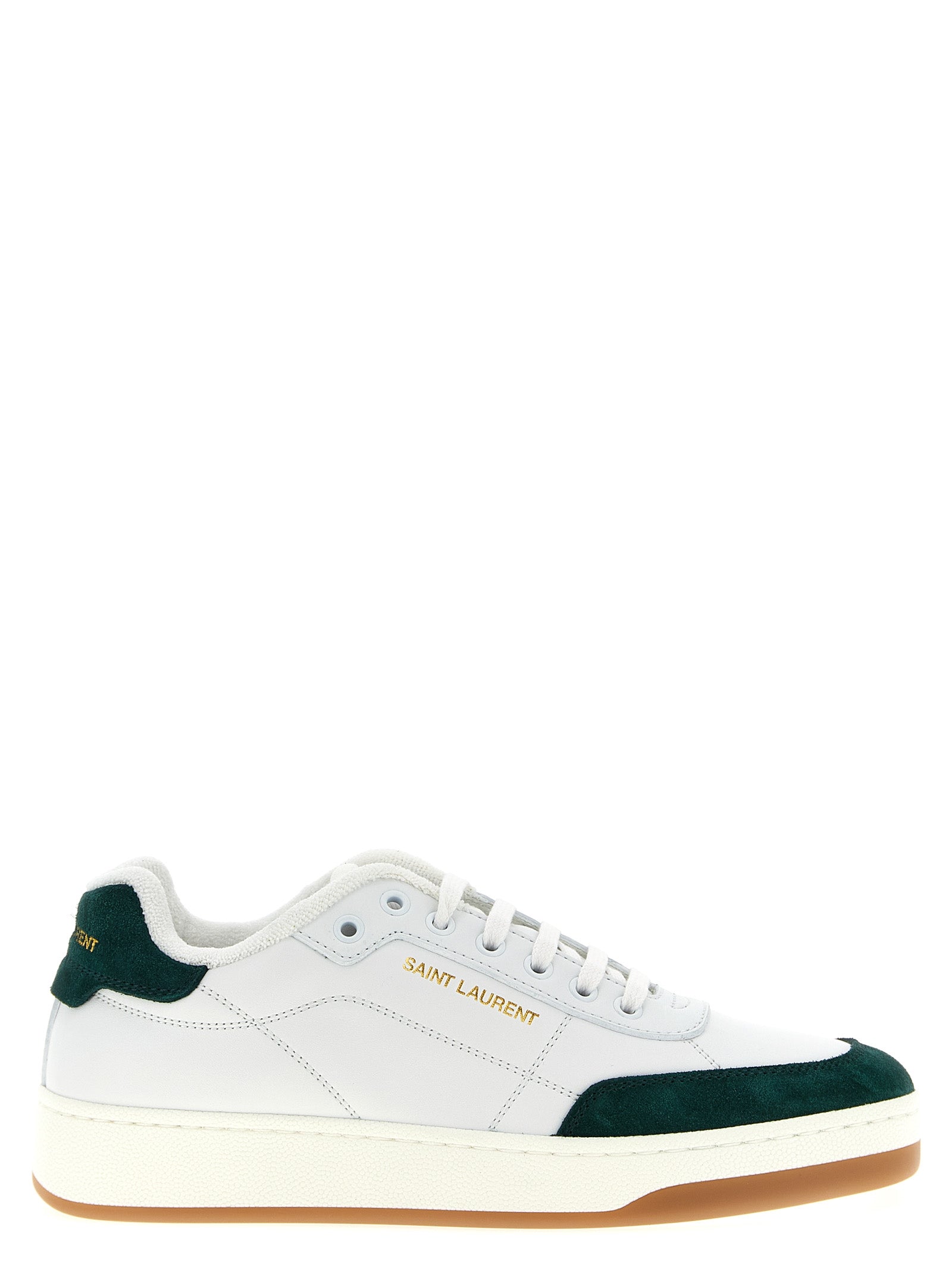 Bicolor Calfskin Low Top Sneakers