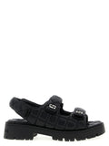 Black Lamb Leather Mid Heel Pumps