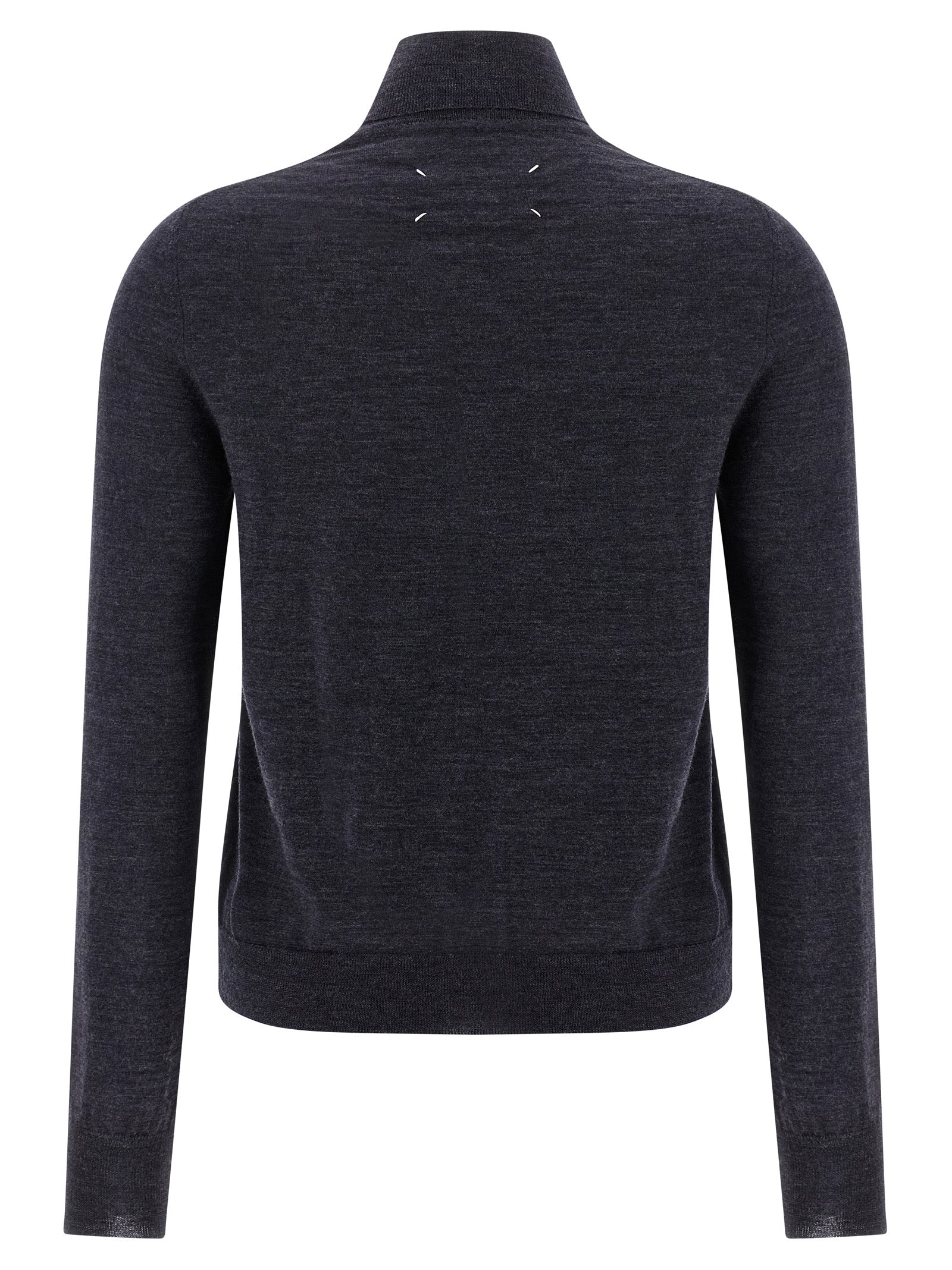 Blue Wool Cardigan