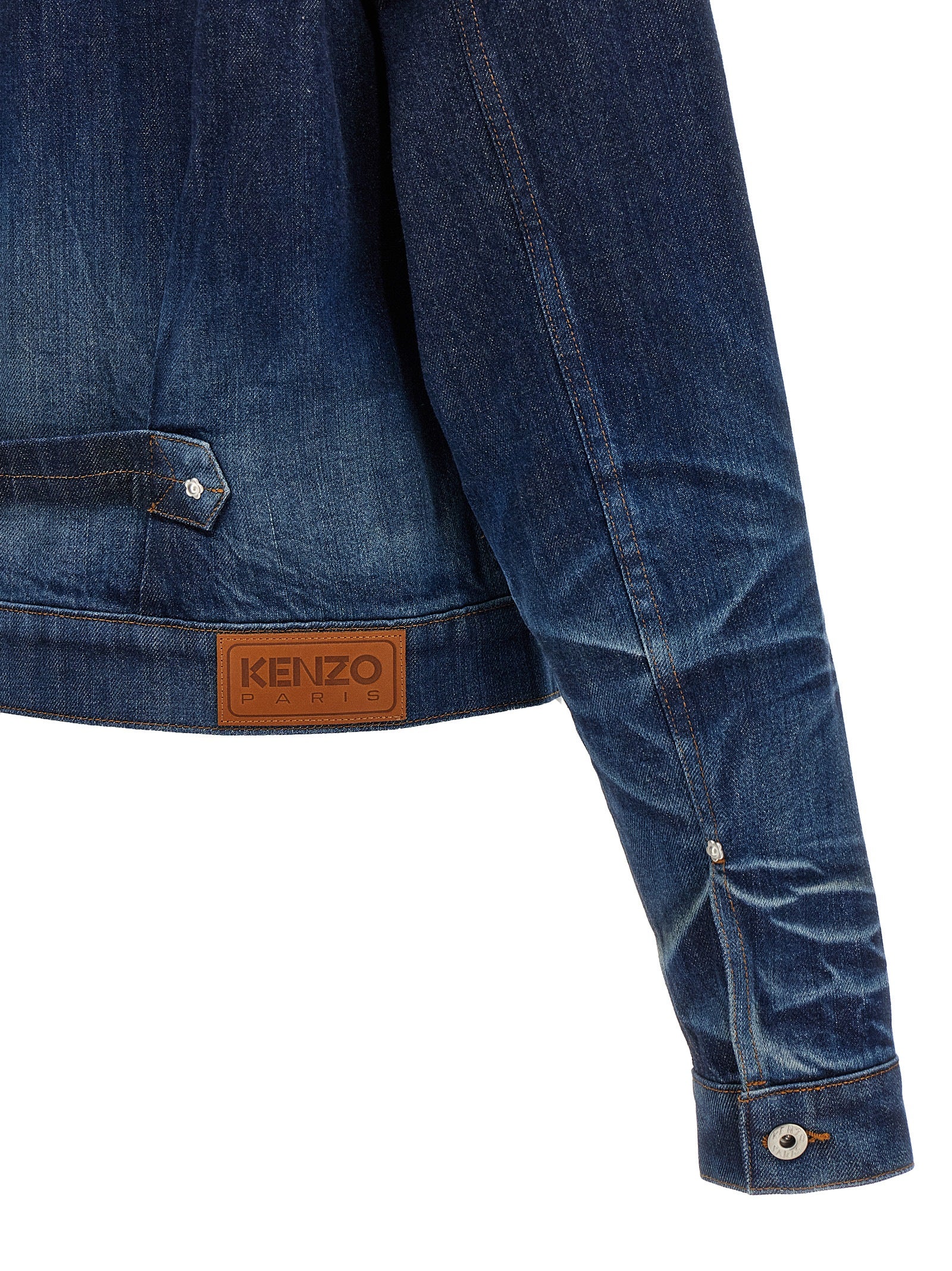 Blue Cotton Denim Jacket