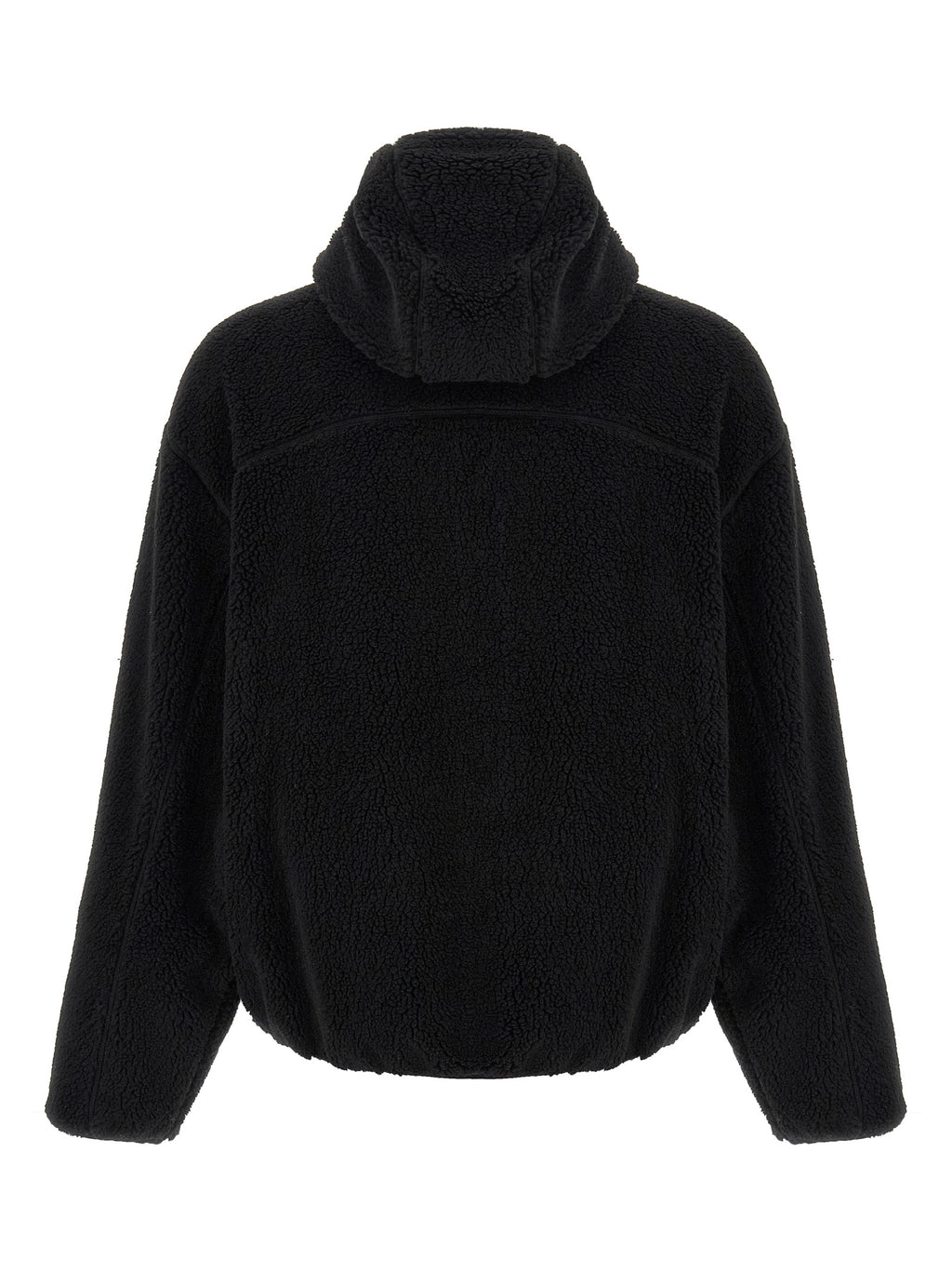 Black Polyester Sweatshirt