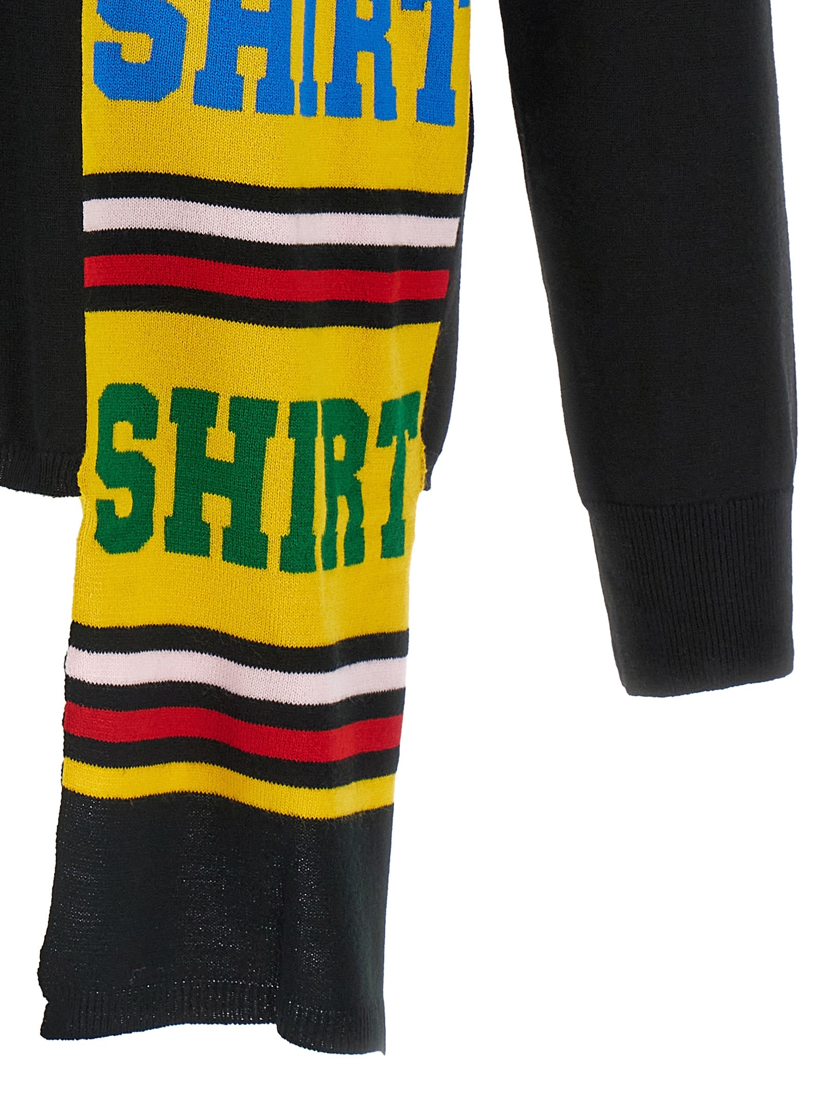 Black Acetate Cardigan