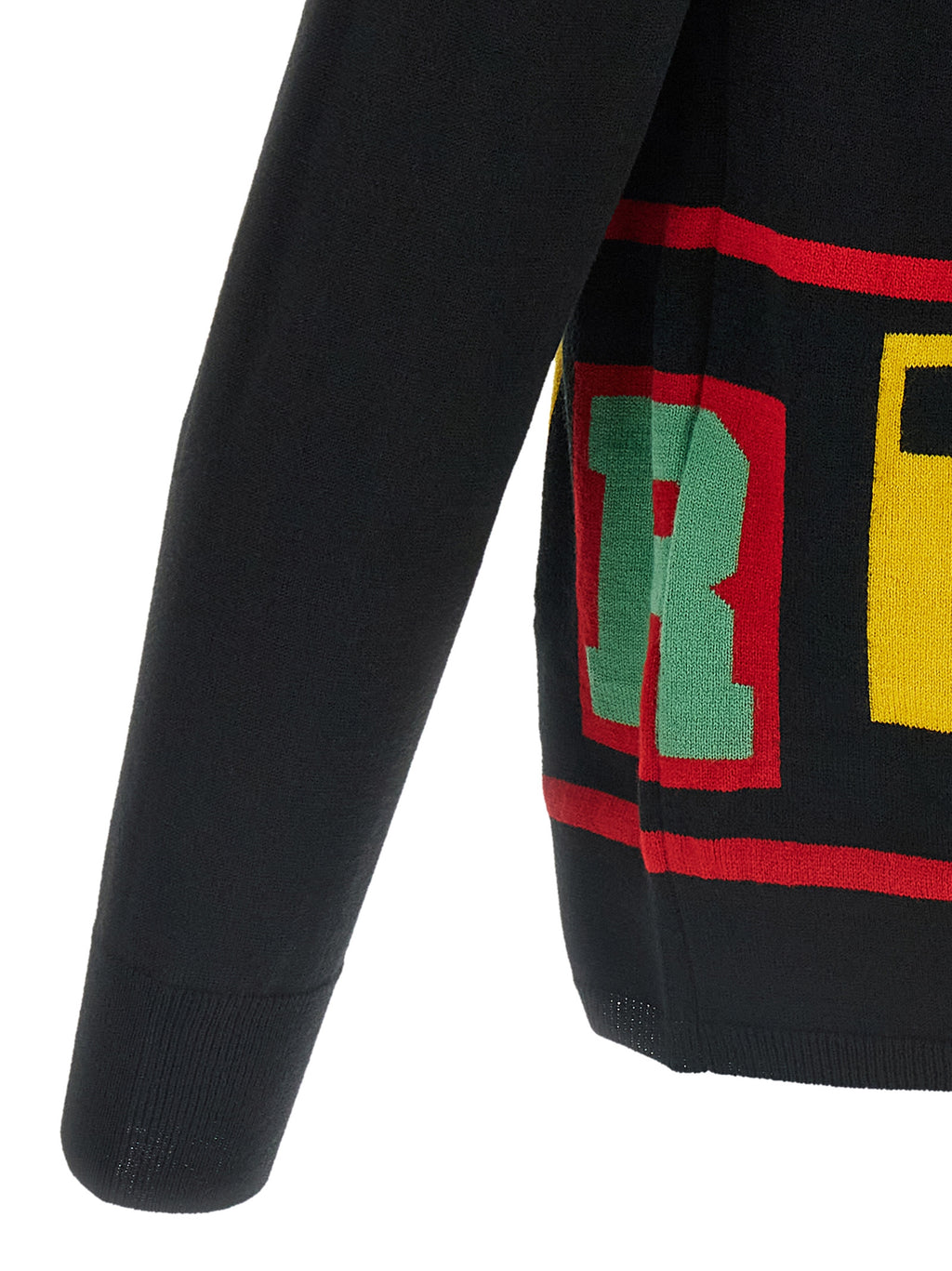 Black Acetate Cardigan