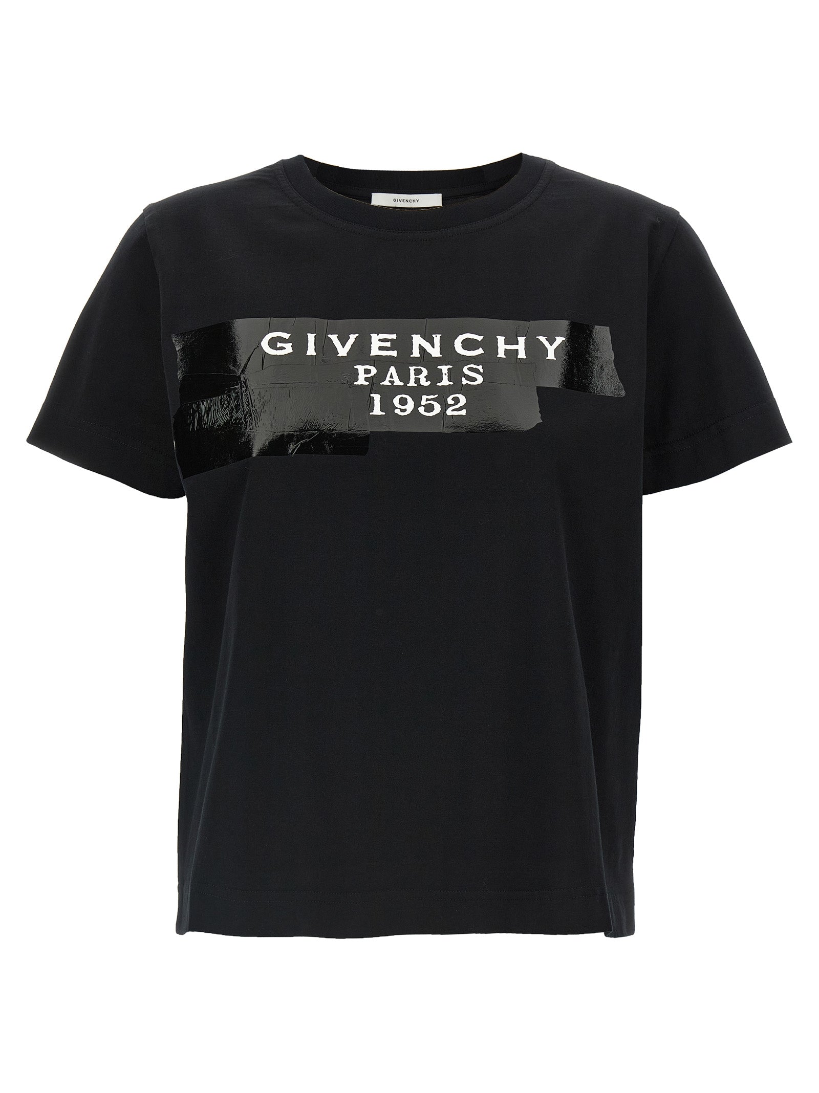 Black Cotton T-Shirt