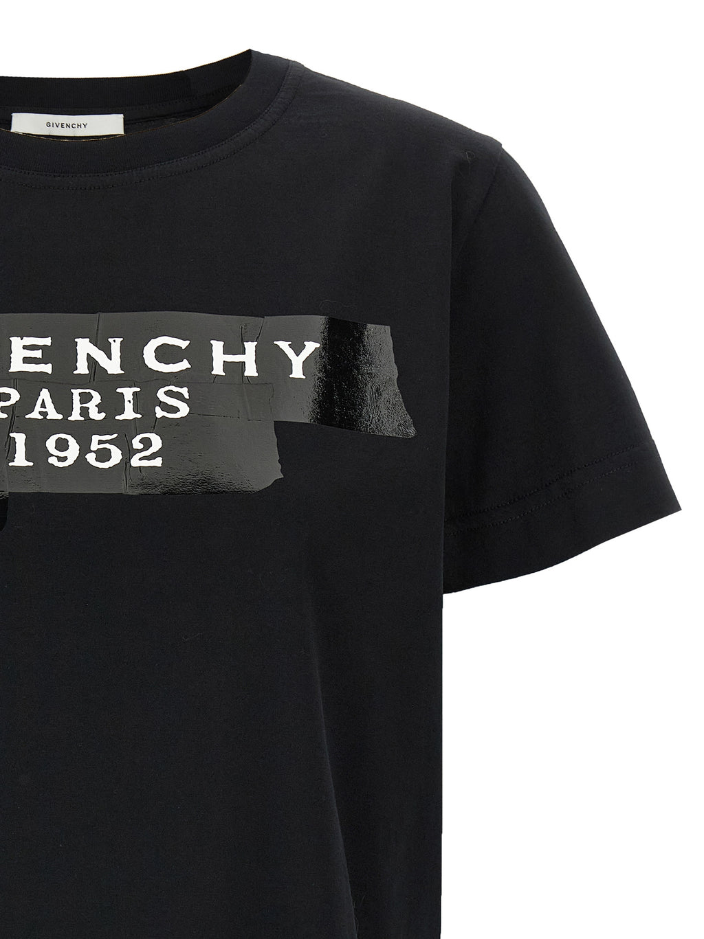 Black Cotton T-Shirt