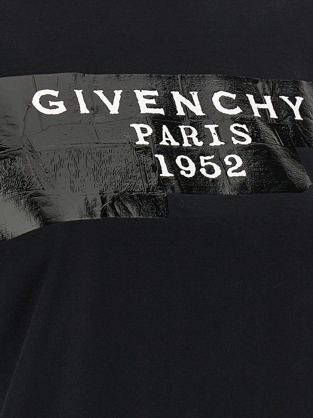 Black Cotton T-Shirt