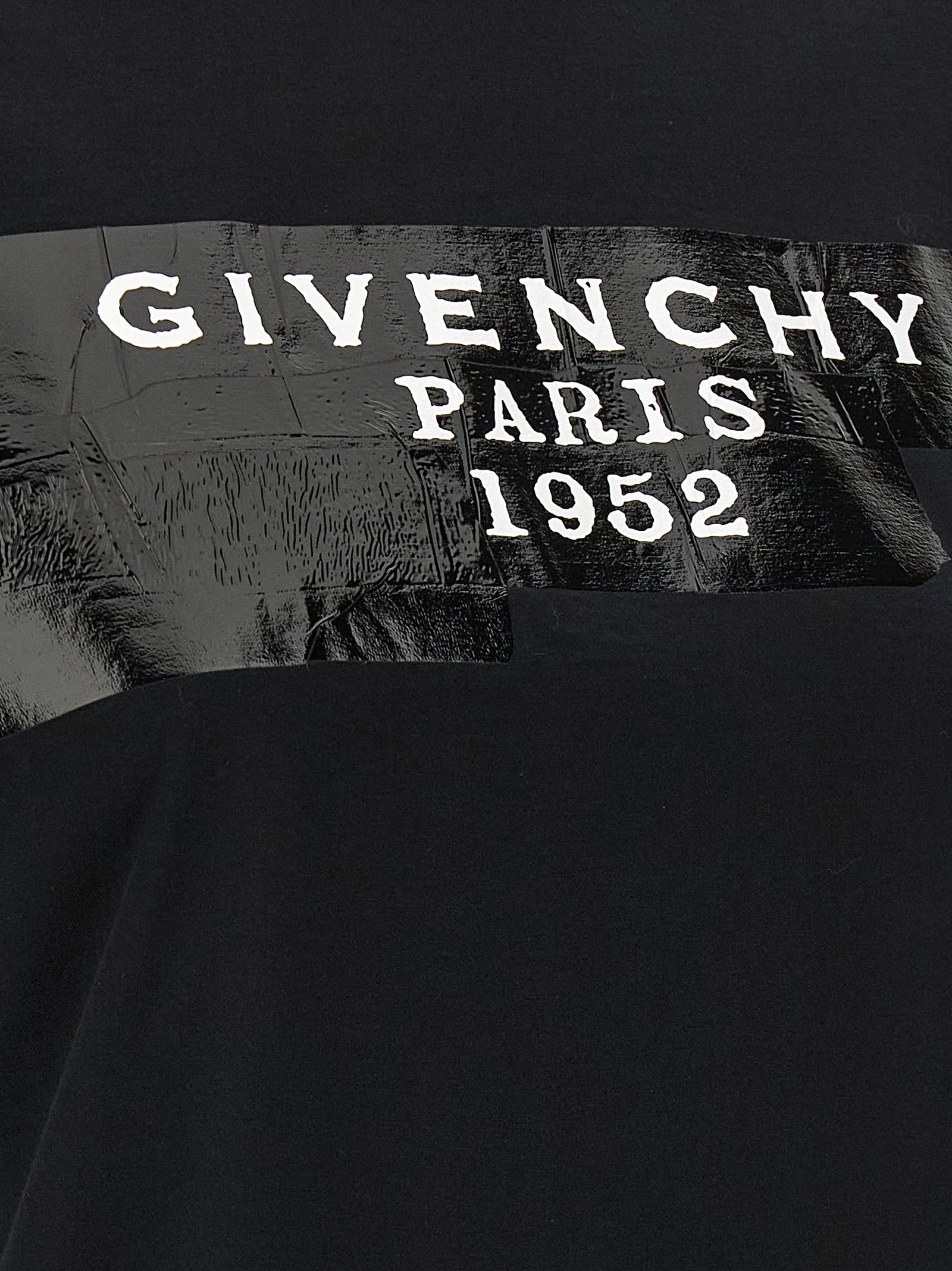 Black Cotton T-Shirt