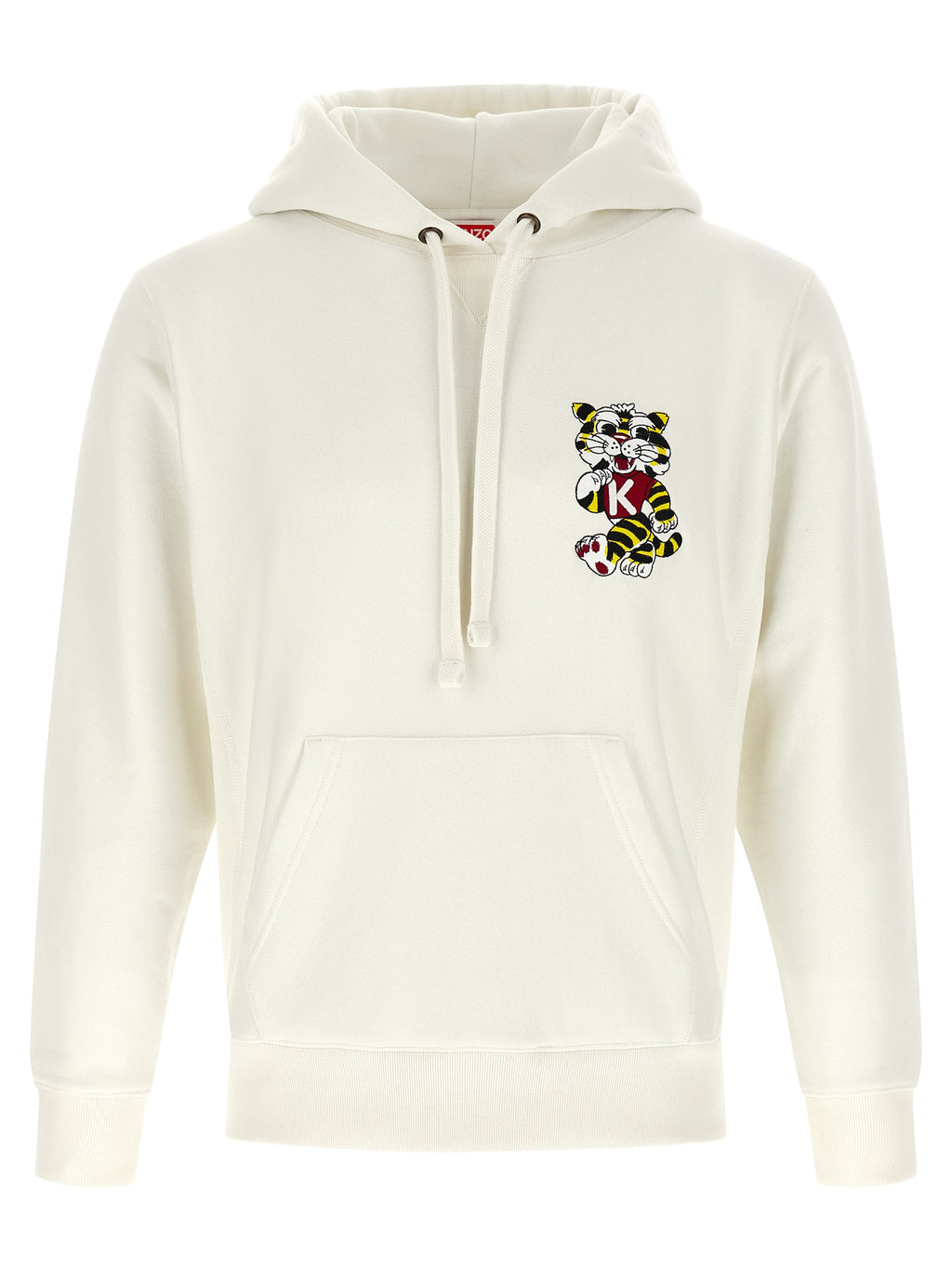 White Cotton Sweatshirt
