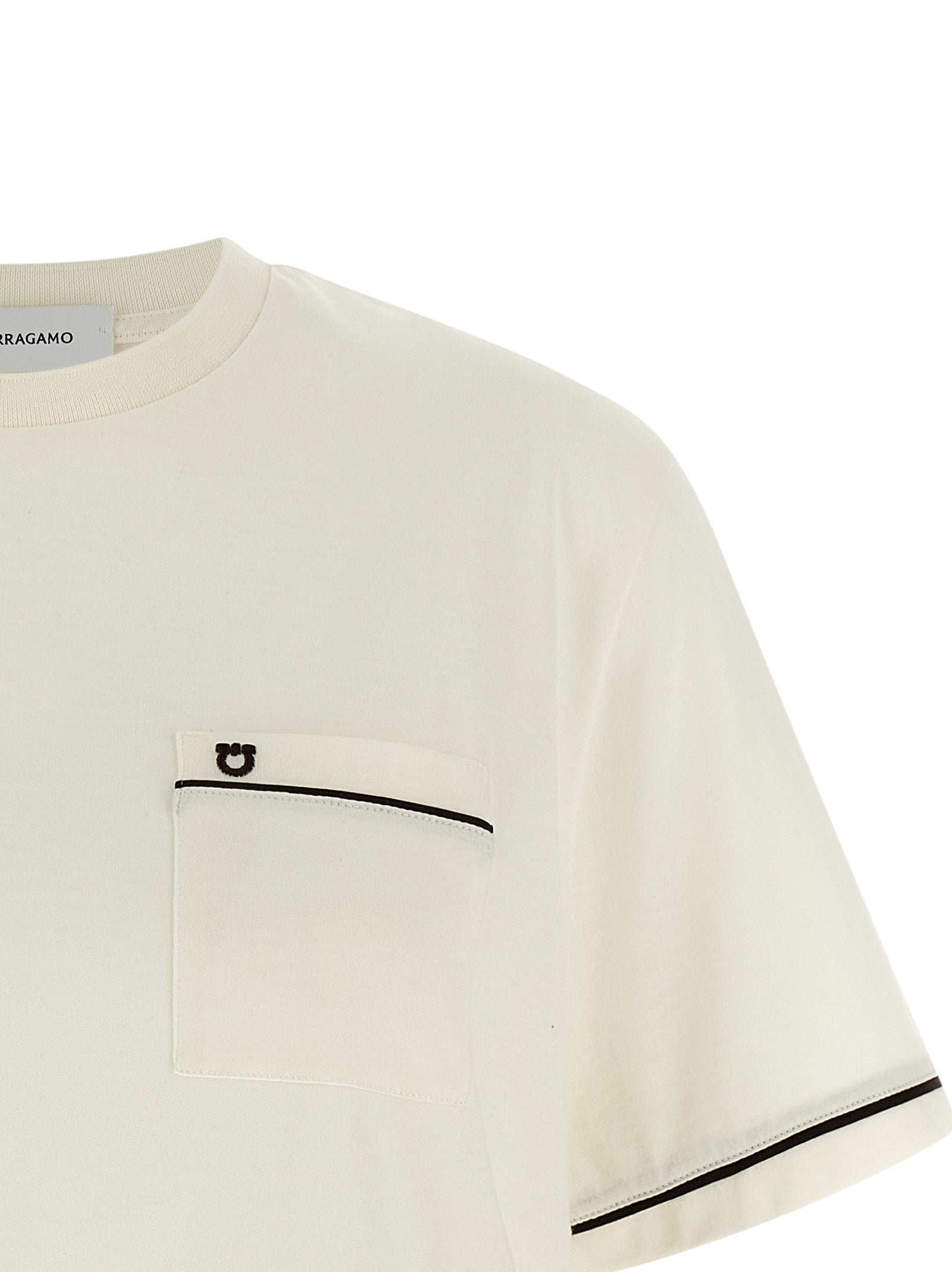 Beige Cotton T-Shirt