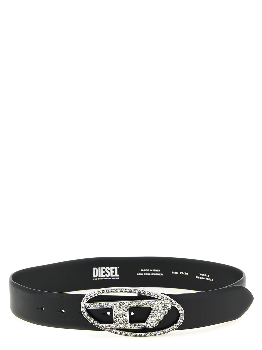 Black Leather Regular Belt