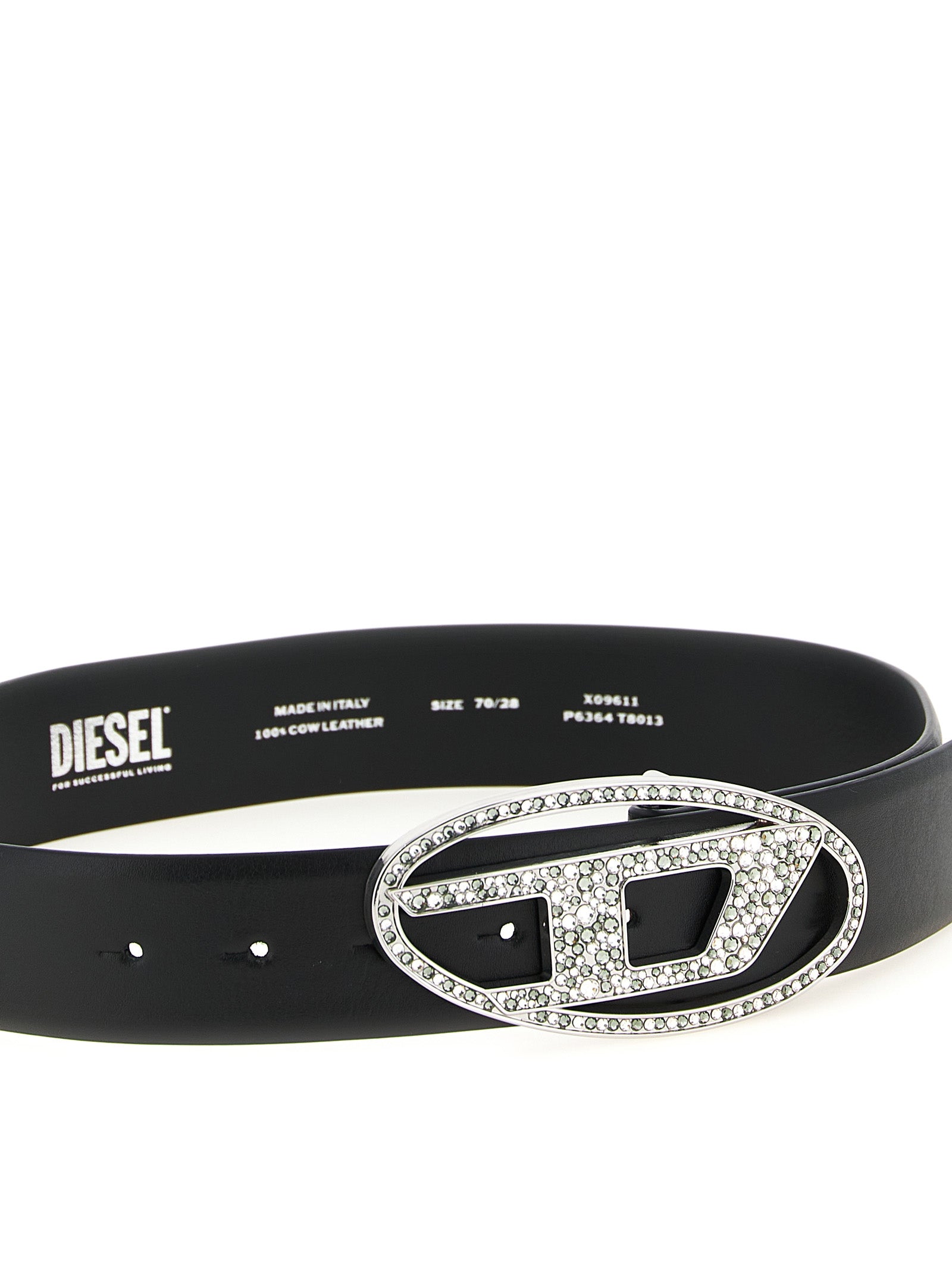 Black Leather Regular Belt