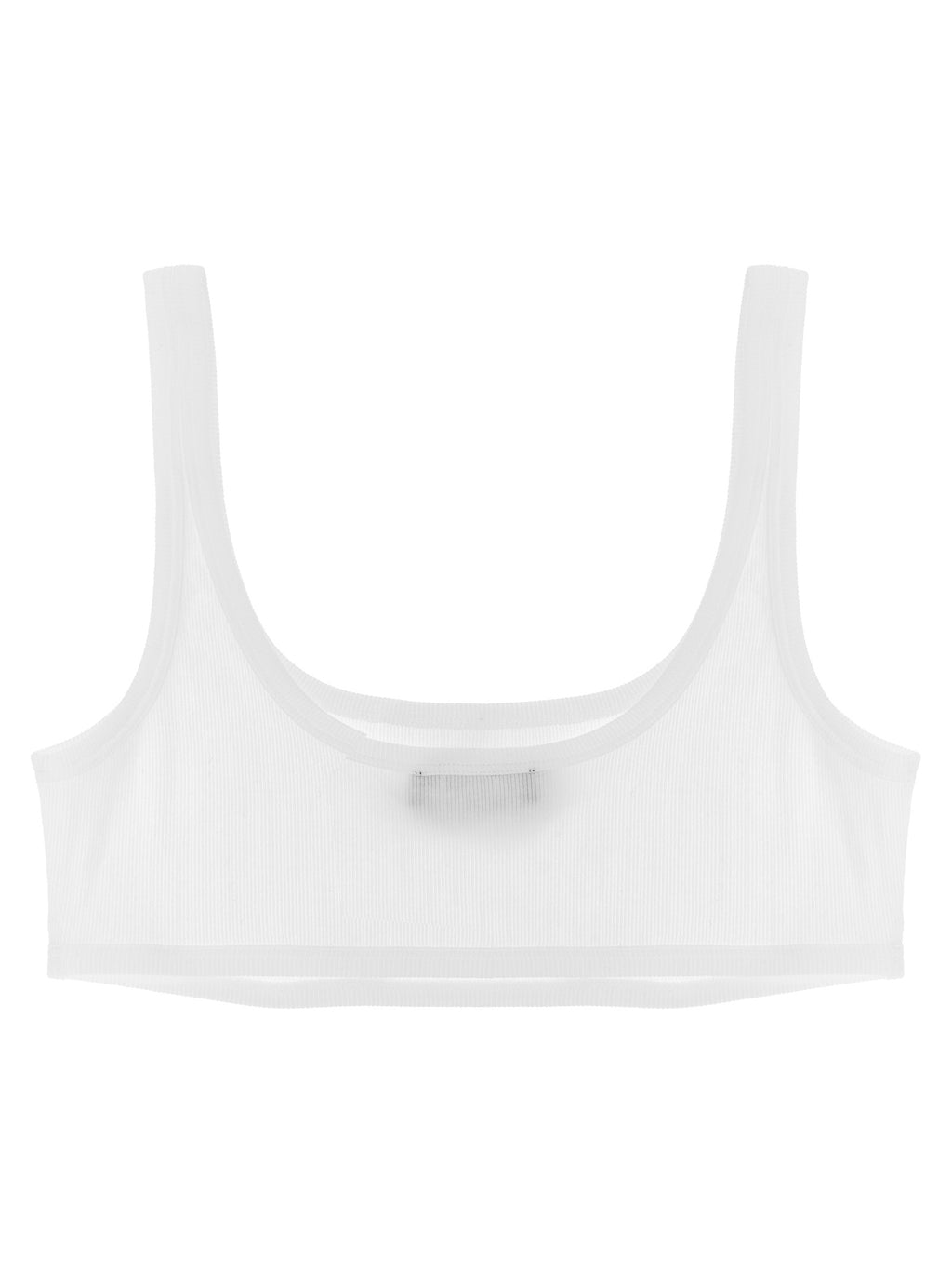 White Cotton Bra