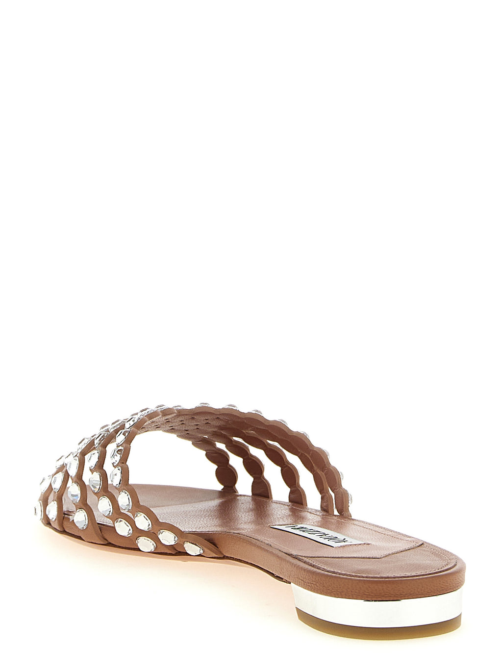Multicolor Lamb Leather Slides