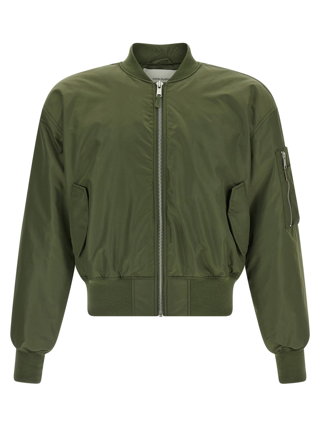 Bicolor Nylon Bomber
