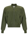 Bicolor Nylon Bomber