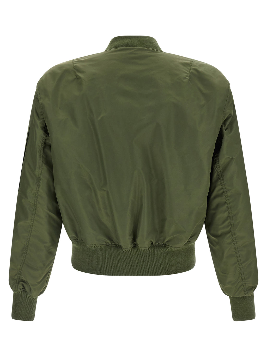 Bicolor Nylon Bomber