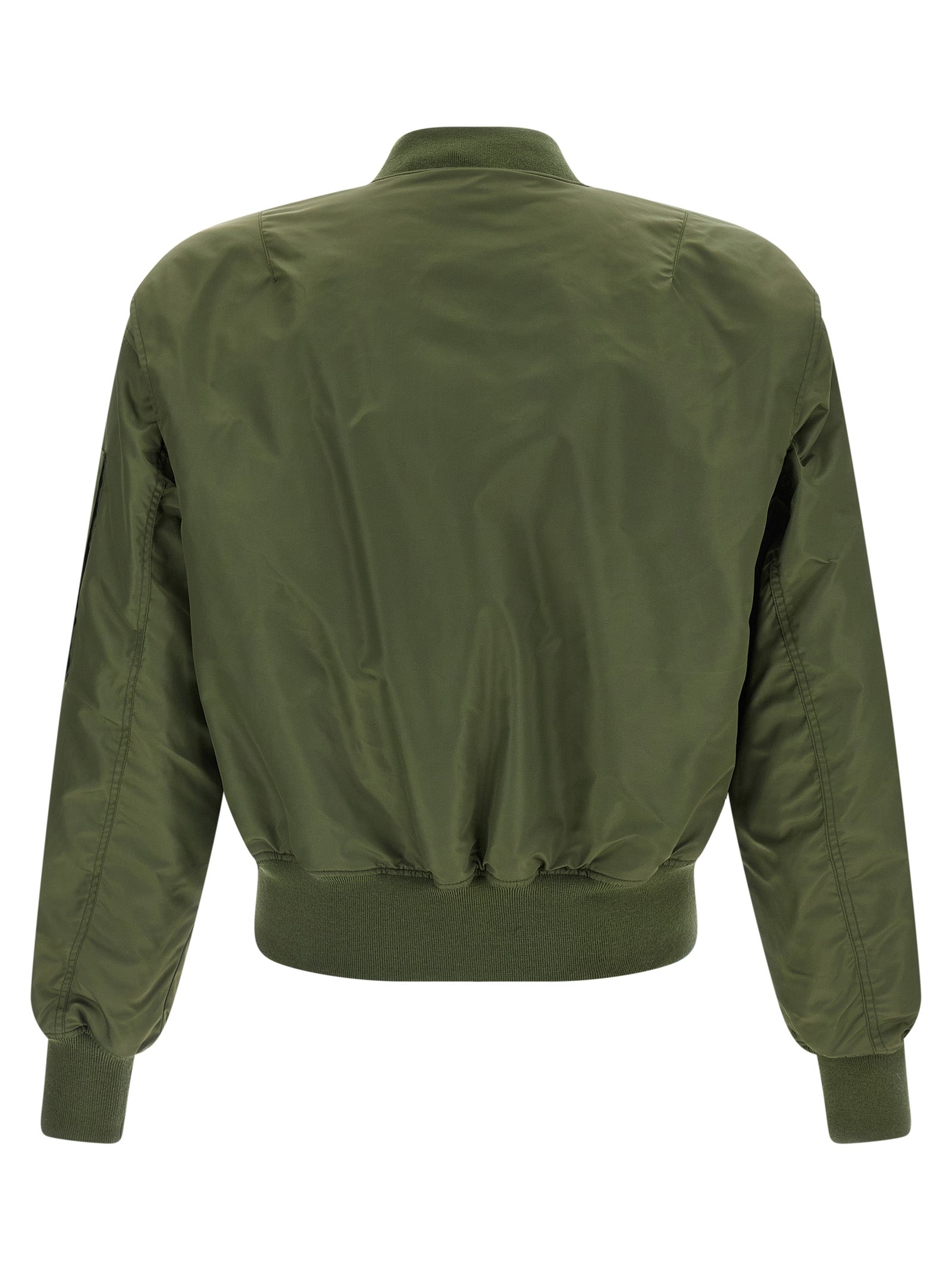 Bicolor Nylon Bomber