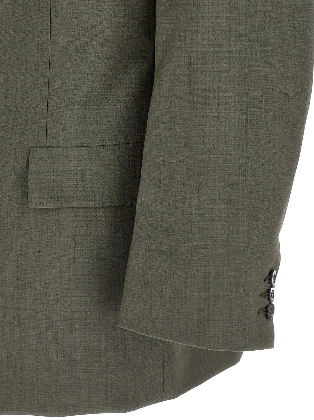 Bicolor Virgin Wool Blazer