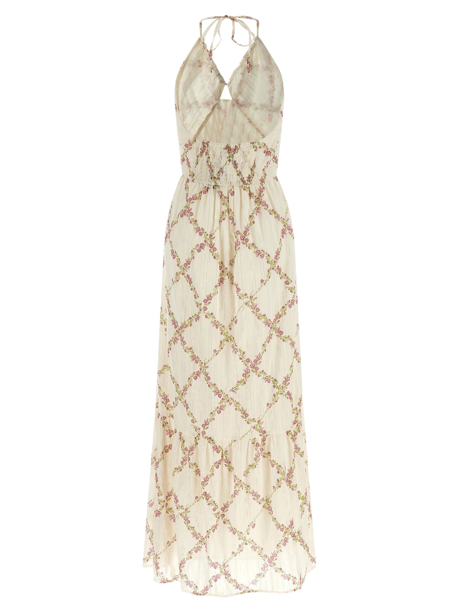 White Cotton Long Dress