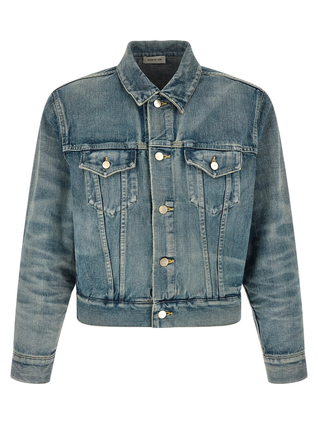 Blue Cotton Denim Jacket