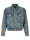 Blue Cotton Denim Jacket