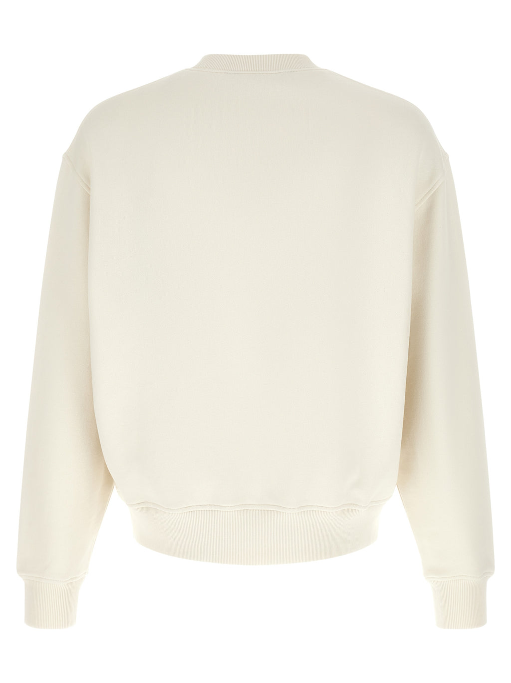 White Cotton Sweatshirt