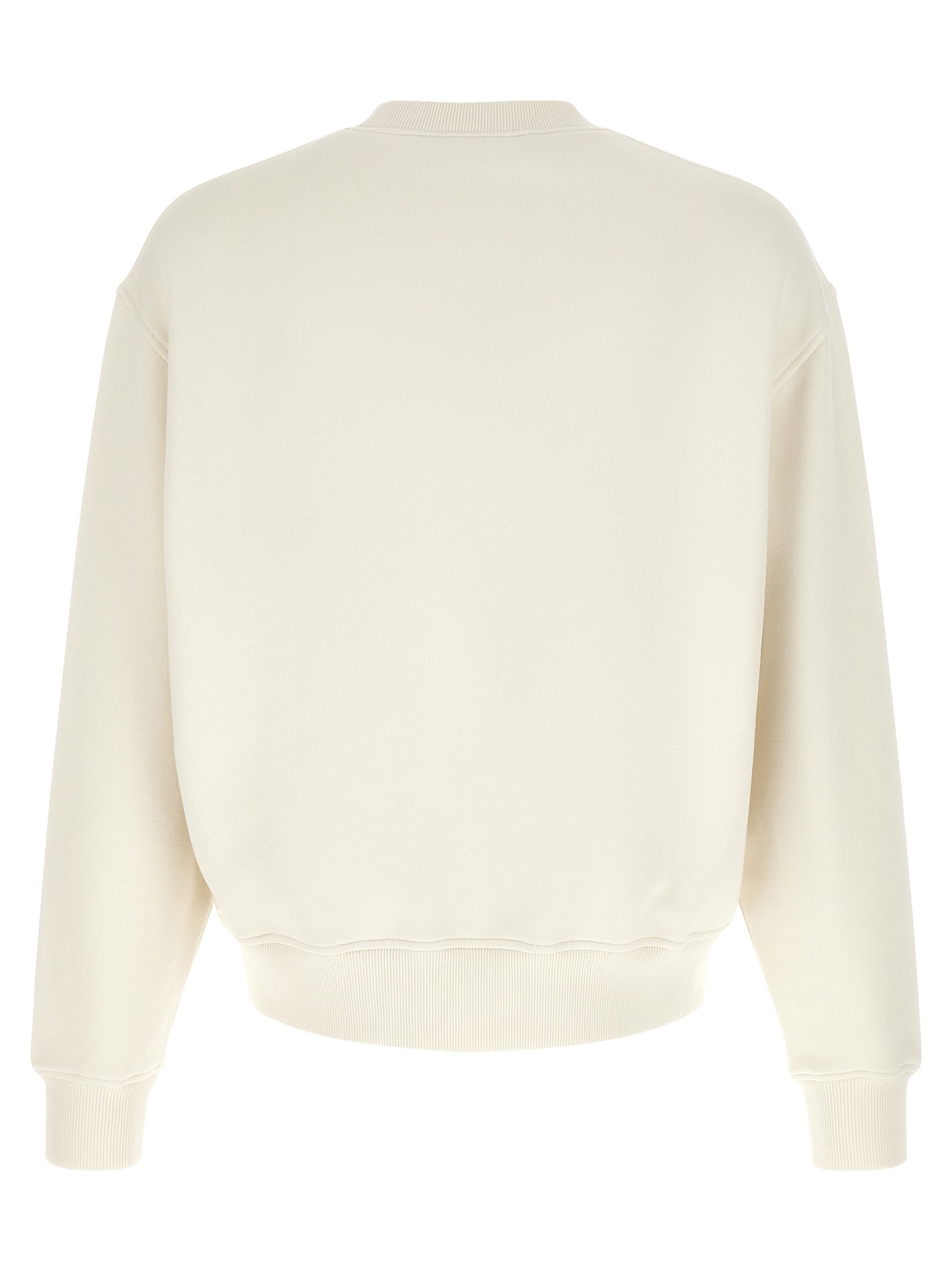 White Cotton Sweatshirt