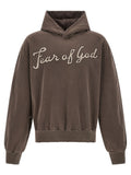 Brown Cotton Sweatshirt