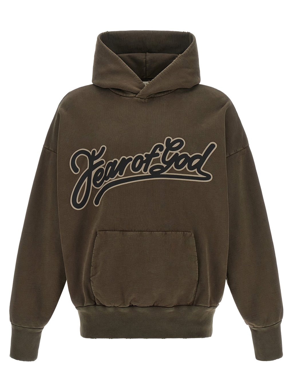 Brown Cotton Sweatshirt