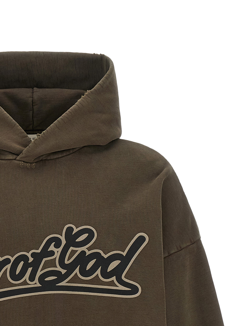 Brown Cotton Sweatshirt