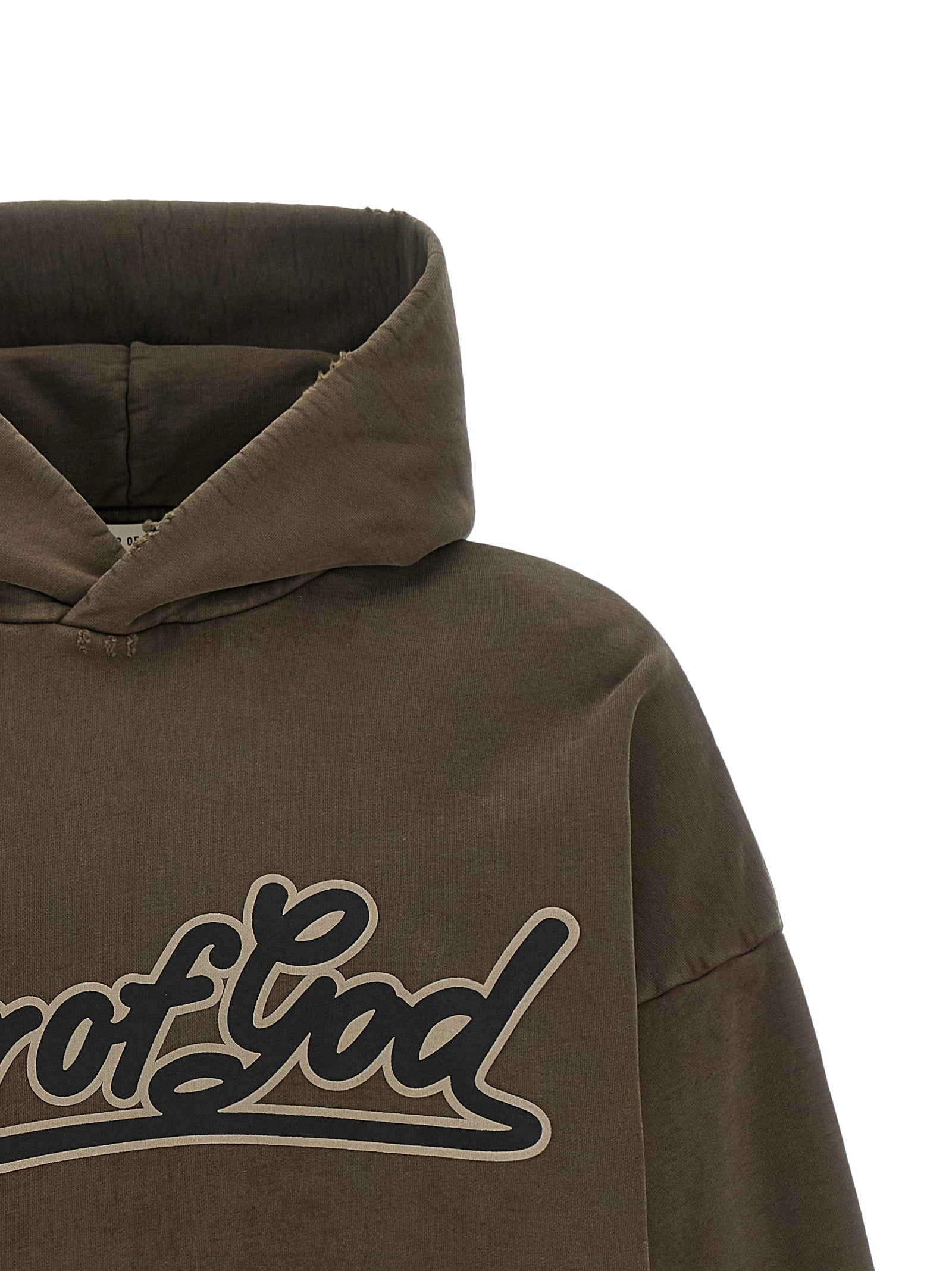 Brown Cotton Sweatshirt