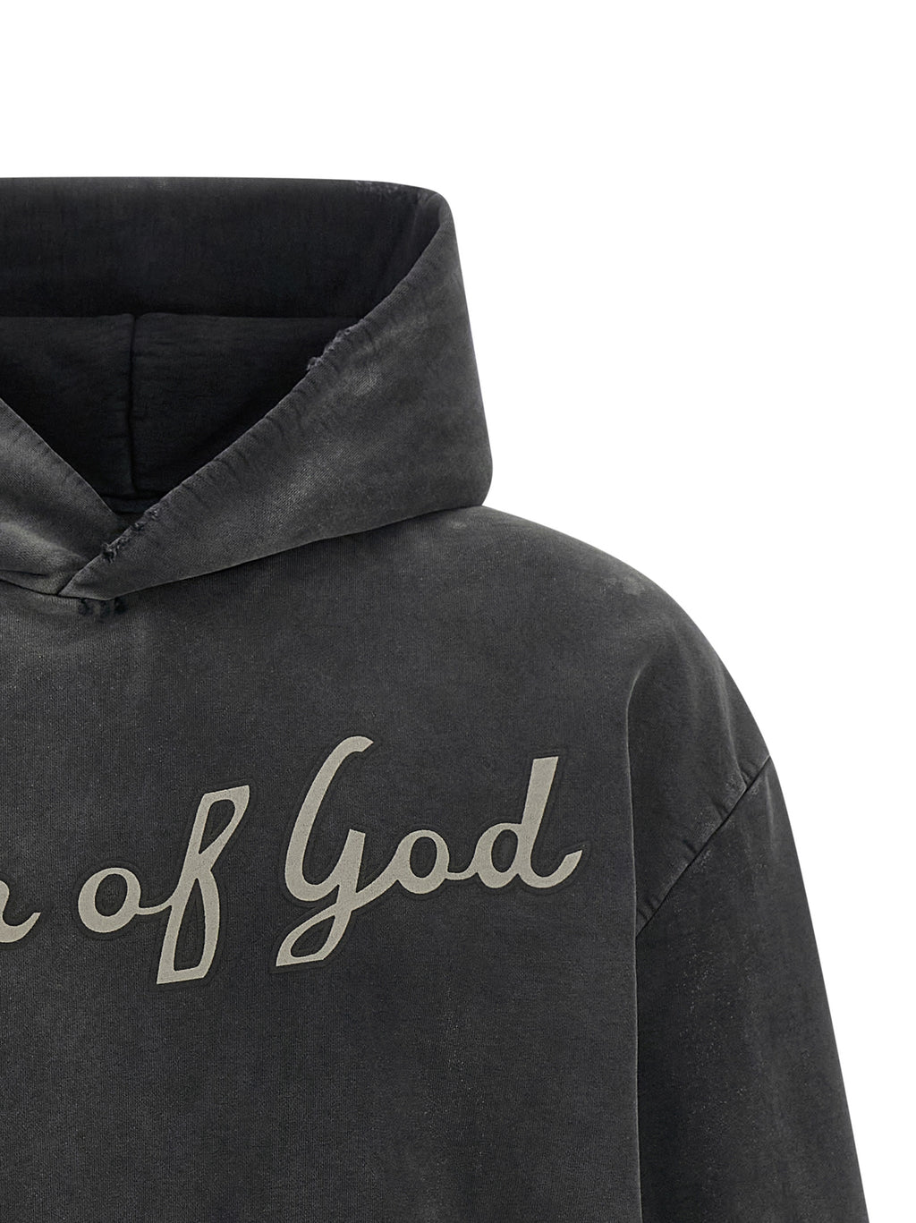 Black Cotton Sweatshirt