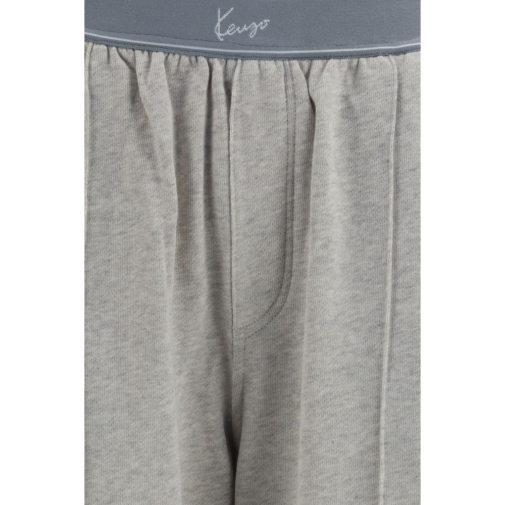 Gray Cotton Joggers (Workout Pants)