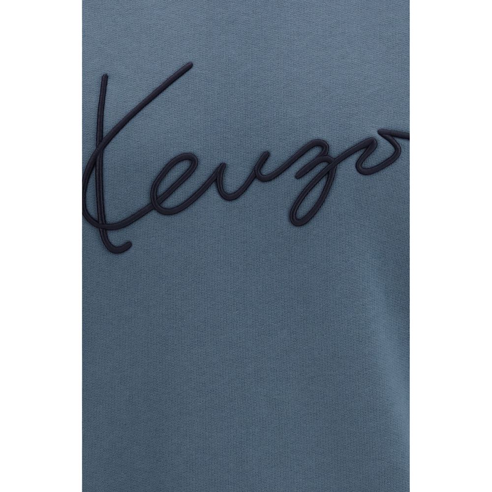 Blue Cotton Sweatshirt