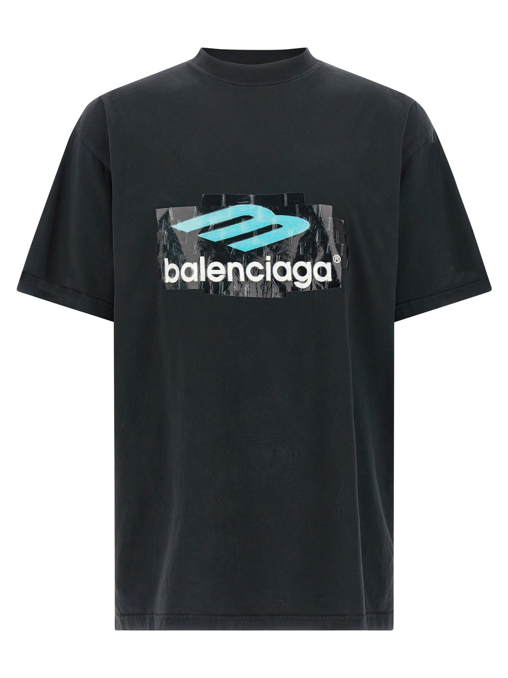 Black Cotton T-Shirt