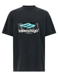 Black Cotton T-Shirt