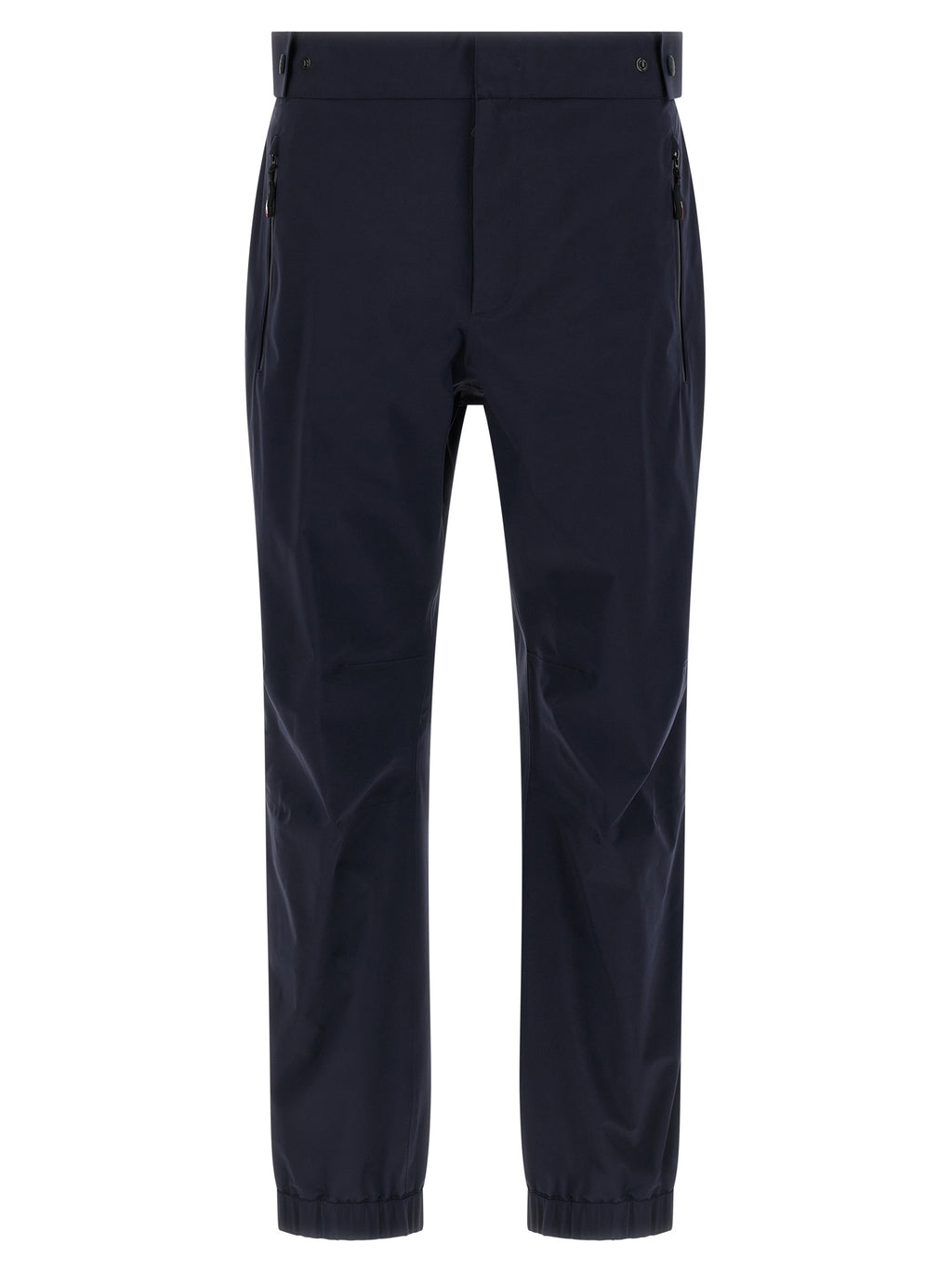 Blue Polyamide Joggers (Workout Pants)