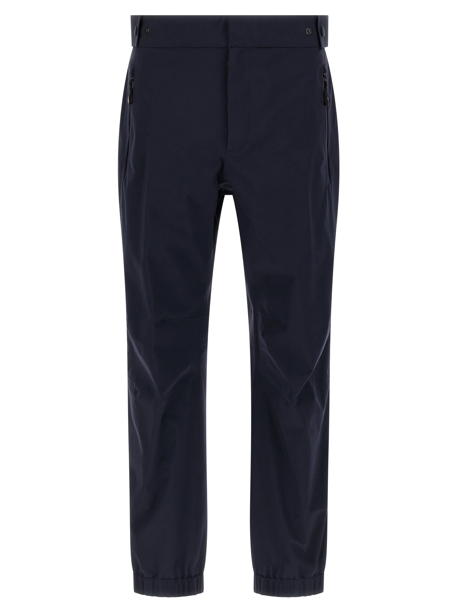 Blue Polyamide Joggers (Workout Pants)